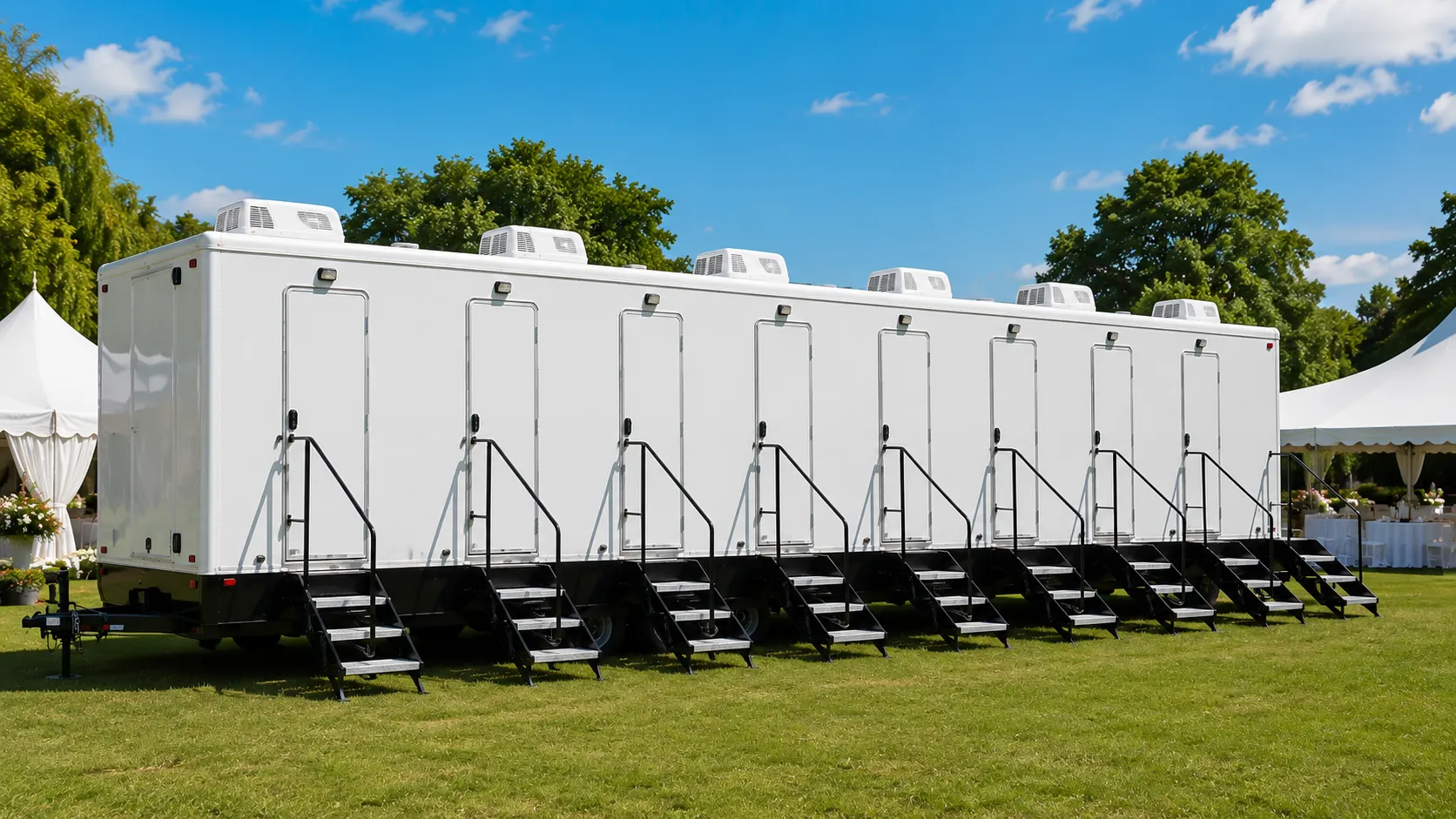 8 Stall Restroom Trailer in Lehi, UT