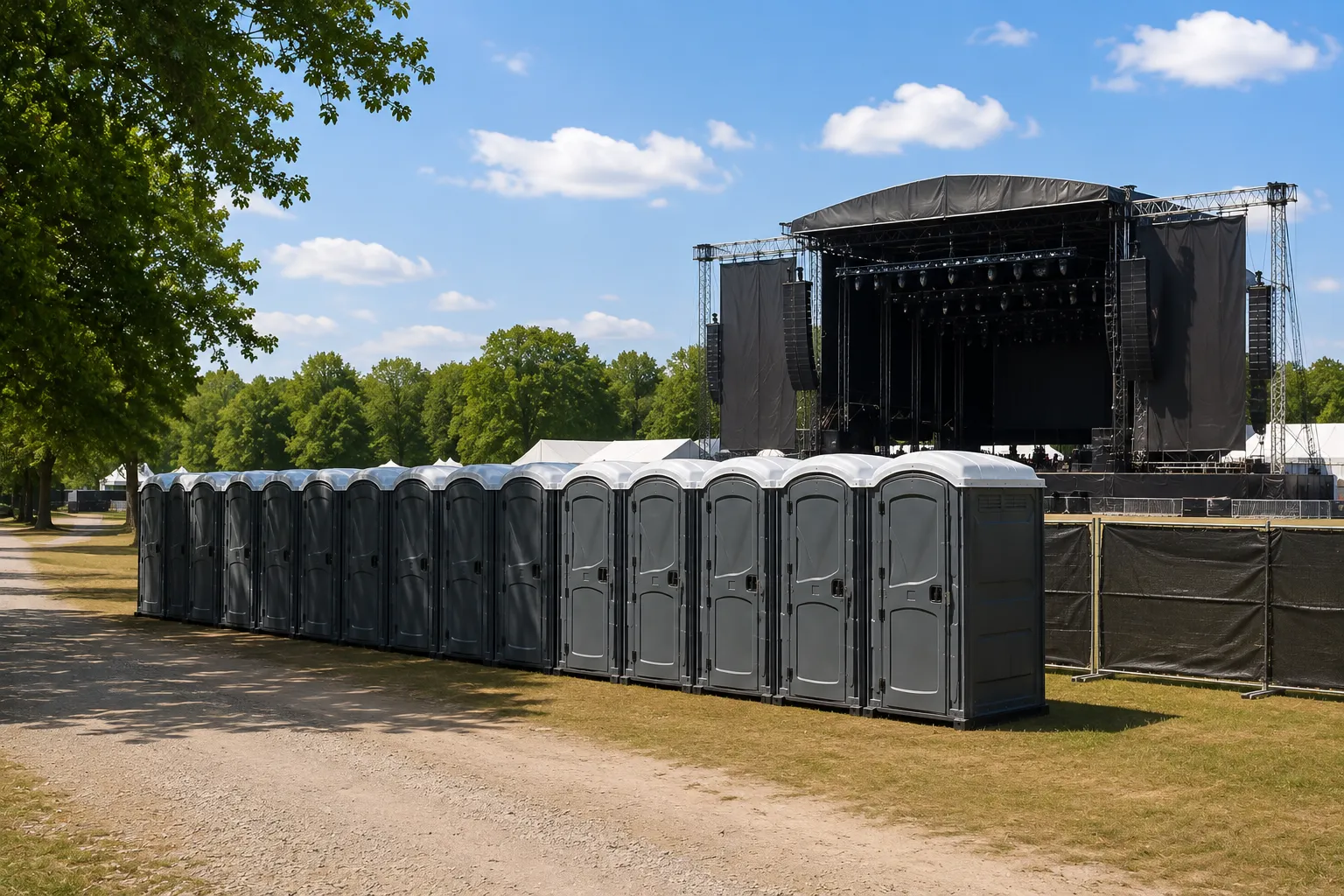 Concert Restroom Rental in Lehi, UT
