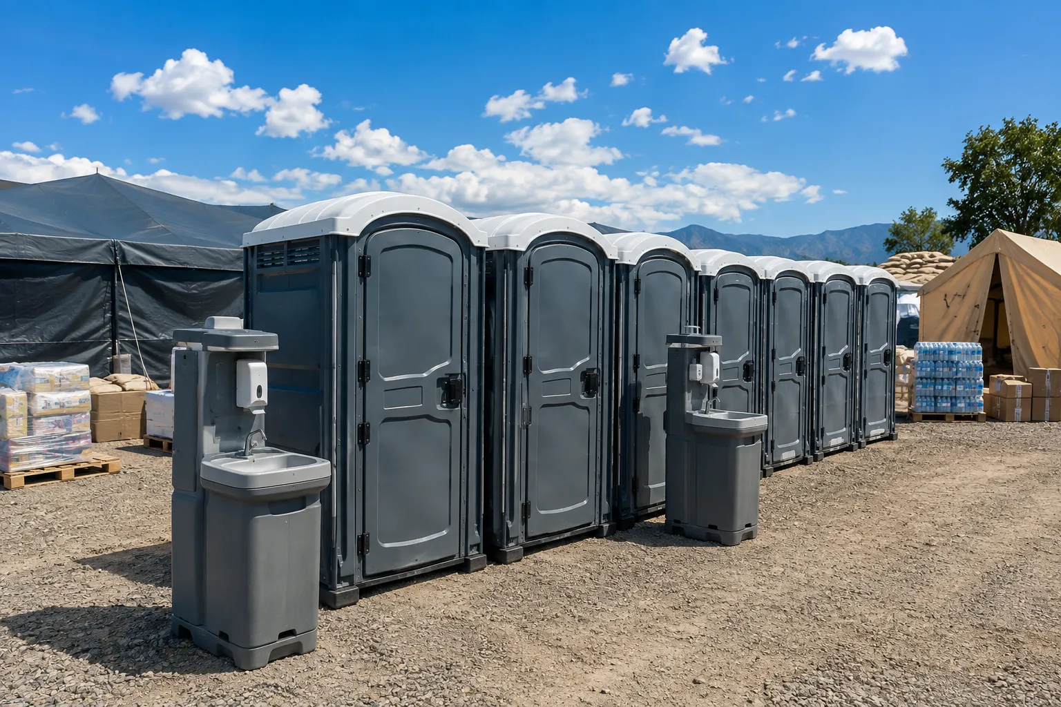 Disaster Relief Sanitation in Lehi, UT